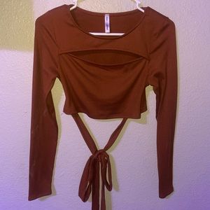 Medium used crop top